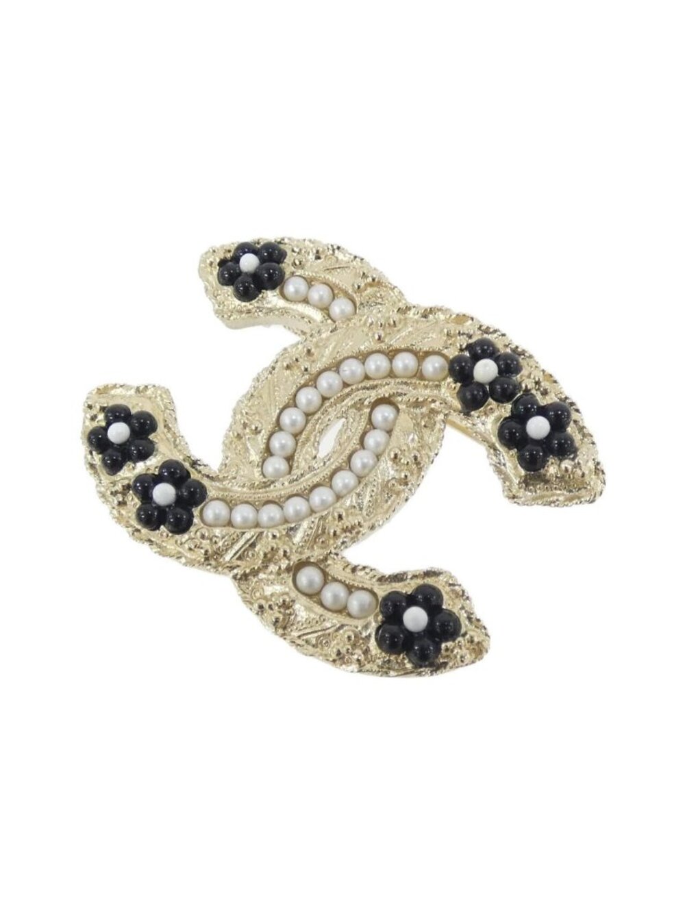 Chanel Brooch Gold